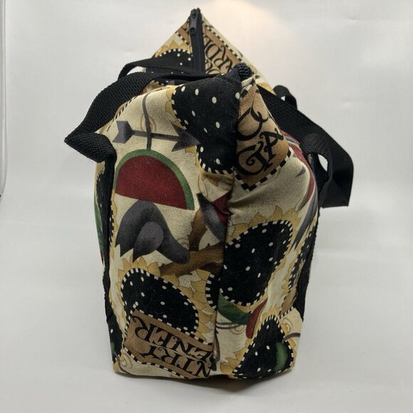 Vintage Moon Glow Shoulder Bag Handmade Sunflower Garden Granny Beehive - Picture 2 of 11